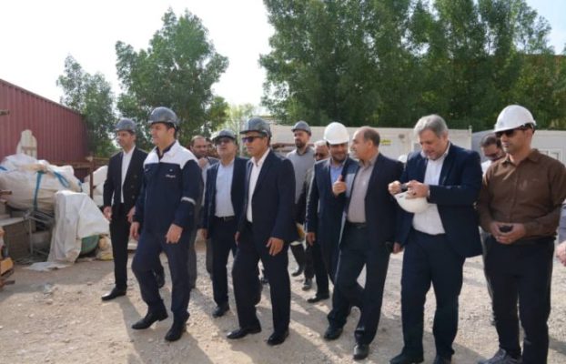 روز پرکار مدیرعامل و اعضای هیئت مدیره در عسلویه